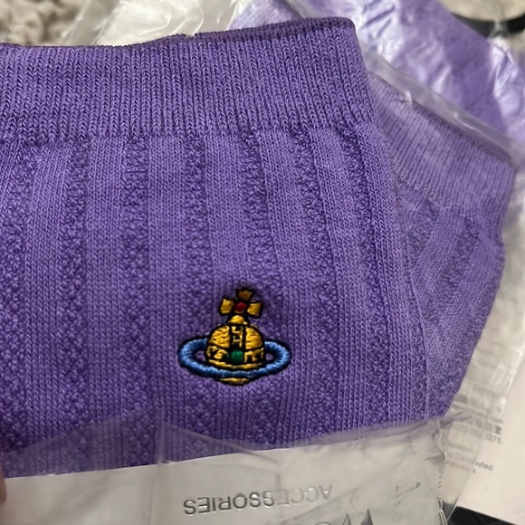 Vivienne Westwood cotton socks 💜purple - Picture 7 of 8